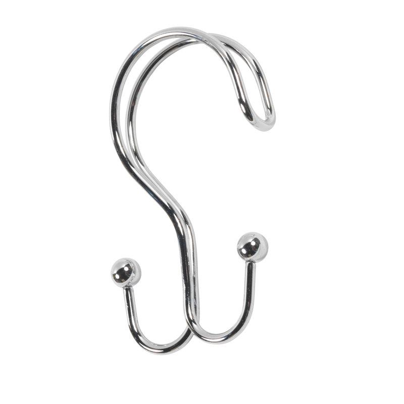 Carnation Home Fashions Double Shower Curtain Hooks & Reviews Wayfair